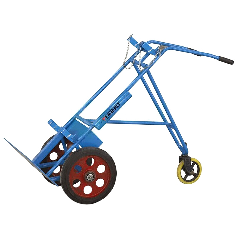 泰得力 AC20B 带支撑轮的双气瓶推车