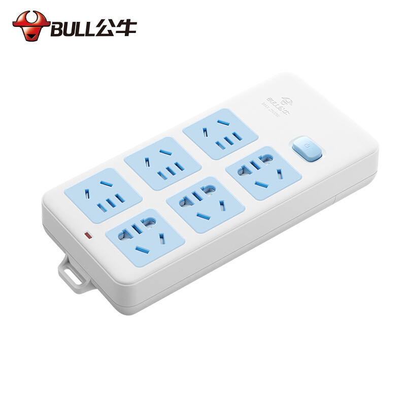 公牛 GN-109K 10m6位电源插座(1.5平方）