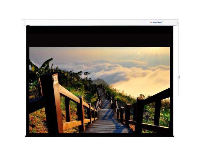 红叶 1830*2440  电动式投影幕（带遥控）