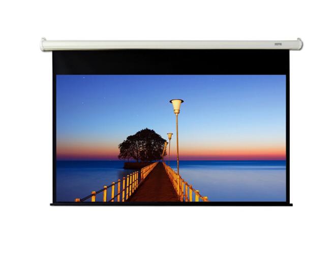 绿叶 1830*2440  电动式投影幕（带遥控）