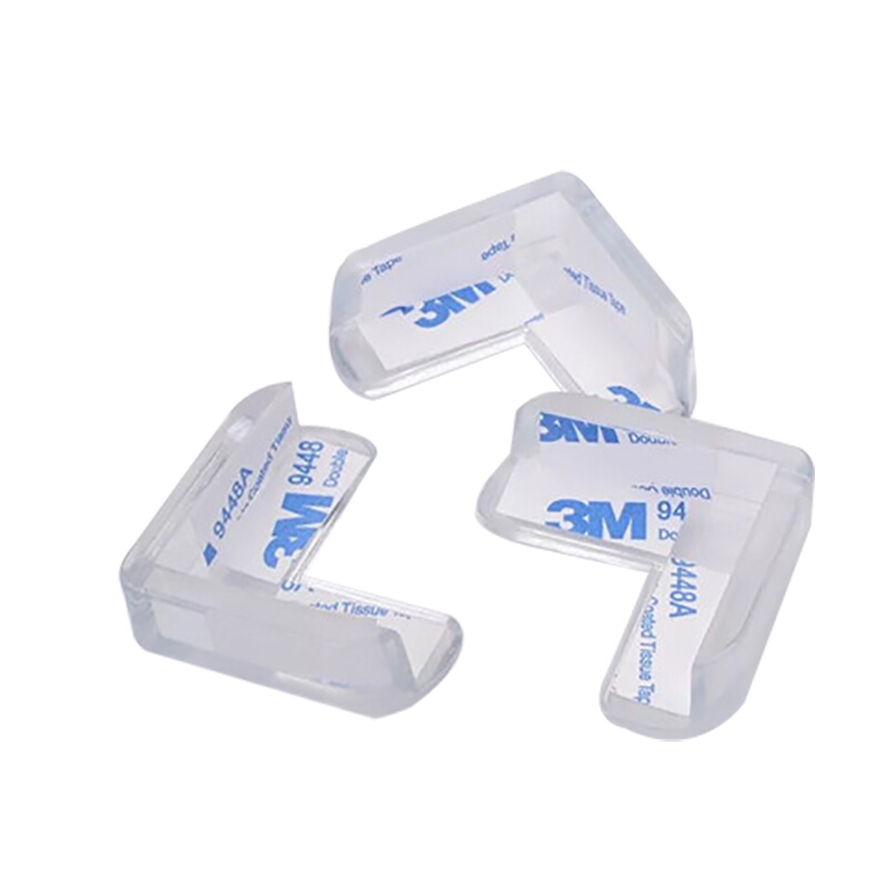 W国产_透明L型防撞护角（硅胶）