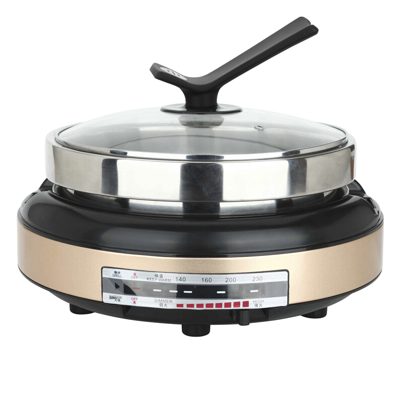 北美 ACA ALY-HG1640J多用电热锅